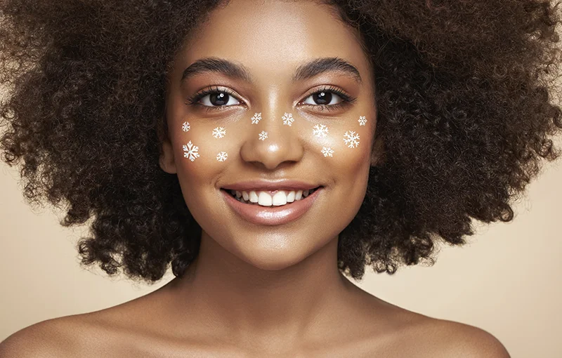 Foto de uma mulher jovem